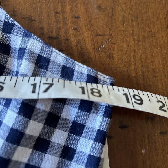 Old Navy Ladies Blue Gingham Summer Top Size Large NWT - Picture 6 of 8